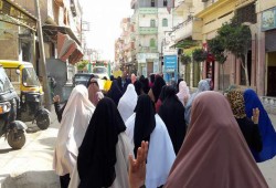 حرائر البحيرة يواصلوا التظاهر ضد العسكر ضمن تظاهرات "قادتنا أبطال"