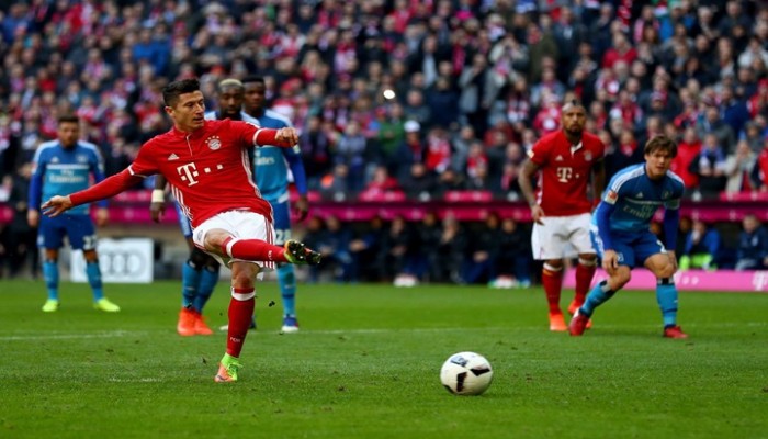 بايرن ميونخ يسحق هامبورج بثمانية أهداف مقابل صفر (فيديو)