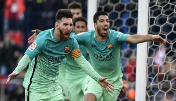 ميسي ينقذ برشلونة "إنريكي" للمرة السابعة