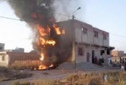 انفجار أنبوبة بوتجاز يتسبب بمقتل 5 افراد من اسرة واحدة باسيوط