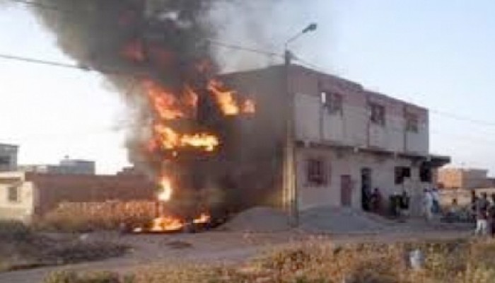 انفجار أنبوبة بوتجاز يتسبب بمقتل 5 افراد من اسرة واحدة باسيوط