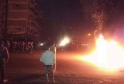 العصيان المدني يعم شوارع بورسعيد اعتراضا على تأييد إعدام 10 شباب