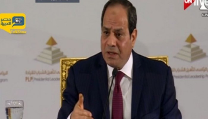 السيسي يهدد المصريين بإزالة قرى بأكملها (فيديو)