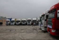 66 شاحنة مساعدات تركية وسعودية تتوجه الى سوريا