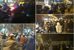 مسيرة لمدة ساعة بمنيا القمح ضد الانقلاب