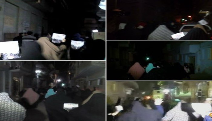 مسيرة ليلية لثوار أبو كبير بالشرقية في اسبوع سيناء تفضح خيانتكم