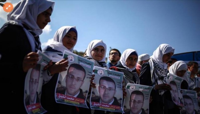 فلسطينيون بغزة يضربون عن الطعام تضامنا مع معتقليْن في السجون الإسرائيلية