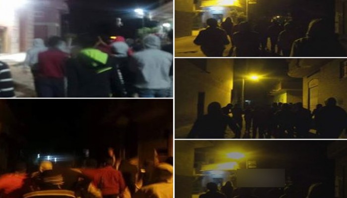 مسيرة ليلية لثوار حوش عيسى رفضاً لانقلاب العسكر