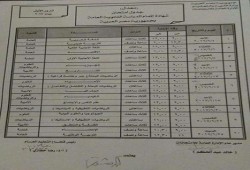 إعلان جدول امتحانات الثانوية العامة بعد تعديله.. تعرف على مواعيدها
