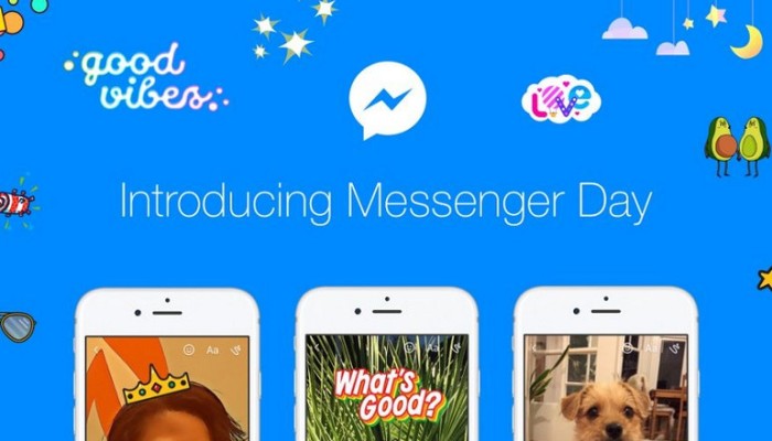 فيس بوك تقلد “قصص” سناب شات في تطبيق التراسل مسنجر