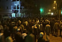 بالصور.. الآلاف يشيعون جثمان الشهيد أحمد محفوظ بالشرقية