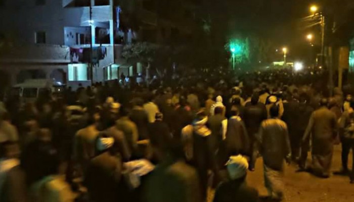 بالصور.. الآلاف يشيعون جثمان الشهيد أحمد محفوظ بالشرقية