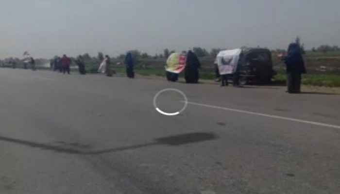 ثوار كفر الشيخ ينتفضون رفضا لجرائم العسكر