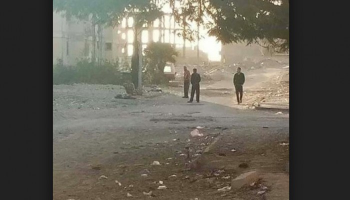 مجهولون ينصبون كمينًا بميدان الفالح في العريش