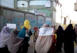بالفيديو .. تظاهرات  اهالي رمل الإسكندرية رفضا للانقلاب