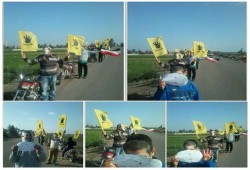 الشرقية : ثوار كفر صقر يواصلون تظاهراتهم في ثانِ أيام اسبوع " خبز و حرية "