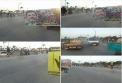 ثوار الحسينية بالشرقية ينتفضون رفضا لجرائم العسكر