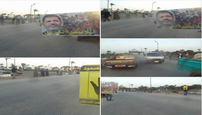 ثوار الحسينية بالشرقية ينتفضون رفضا لجرائم العسكر