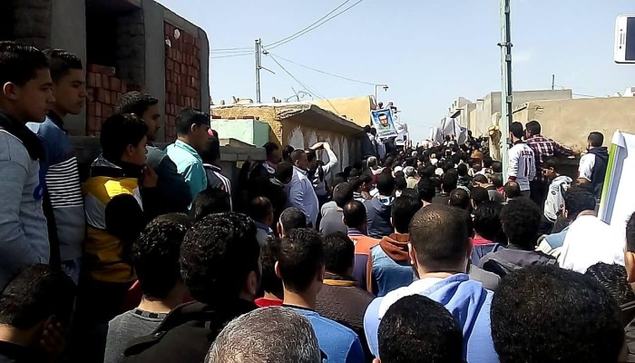 الآلاف يشيعون جثمان الشهيد عبدالله هلال بالدقهلية وأسرته تكذب رواية الداخلية حول اغتياله