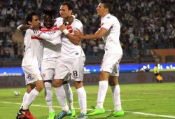 الزمالك يسحق رينجرز برباعية مقابل هدف في ذهاب الـ 32 ببطولة أفريقيا