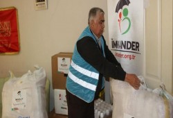 جمعية تركية ترسل 10 شاحنات مساعدات إنسانية لـ"الباب" السورية