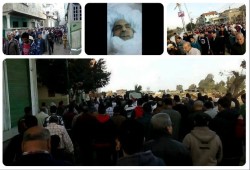 حشود ضخمة في تشييع الشهيد الشيخ أحمد عبد اللطيف بالدقهلية