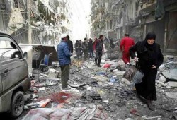 عشرات الضحايا بقصف جوي شنه نظام الأسد على جامع بريف حلب