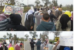 مسيرة لثوار الحسينية في جمعة "عسكر روسيا بره"