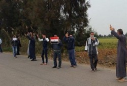 "مصر يا وطن منهوب".. هتافات أهالي بلقاس بالدقهلية اليوم