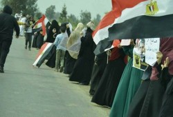 مسيرة لأهالي نبروه بالدقهلية: كلهم غاليين علينا .. دمهم لاء مش رخيص