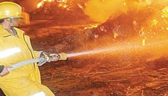 مصرع وإصابة 3 أشخاص وحريق هائل في جزيرة بوسط النيل بسب الطقس