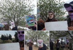 ثوار البحيرة يواصلون مظاهرات "عسكر روسيا بره"