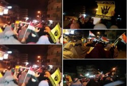 مسيرة ليلية لثوار أبو حماد بالشرقية