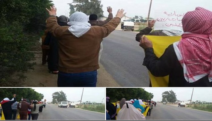 ثوار النوبارية يدشنون أولى مظاهرات "ارحل يا سفيه"