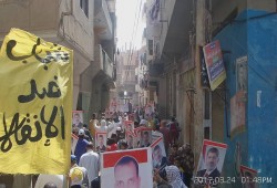 ثوار العدوة بالشرقية ينتفضون ضد السيسي الفاشل