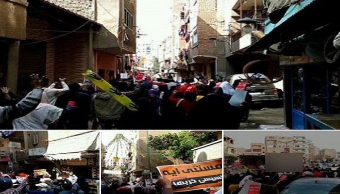 ثوار صفط اللبن بالجيزة يستنكرون الاستهتار بحياة المواطنين