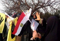 أهالي مركز أجا بالدقهلية للسيسي: ارحل يافاشل