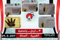 ثوار المحلة يوجهون نداء إلى شرفاء الوطن والجيش لإنقاذ البلاد