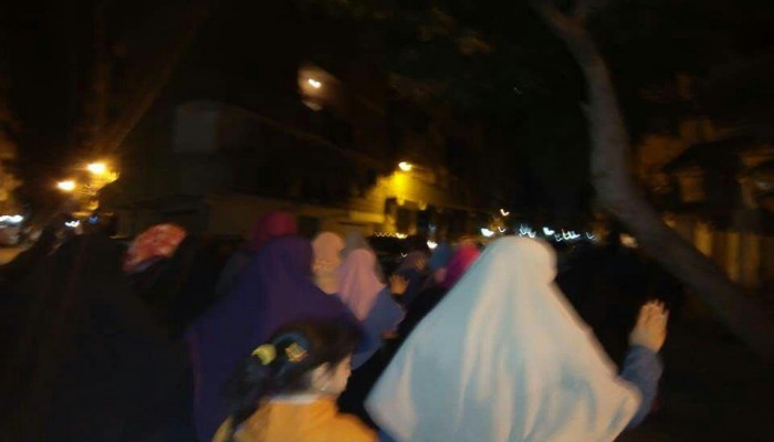 مسيرة لثوار الرمل في أسبوع " إرحل ياسفيه "