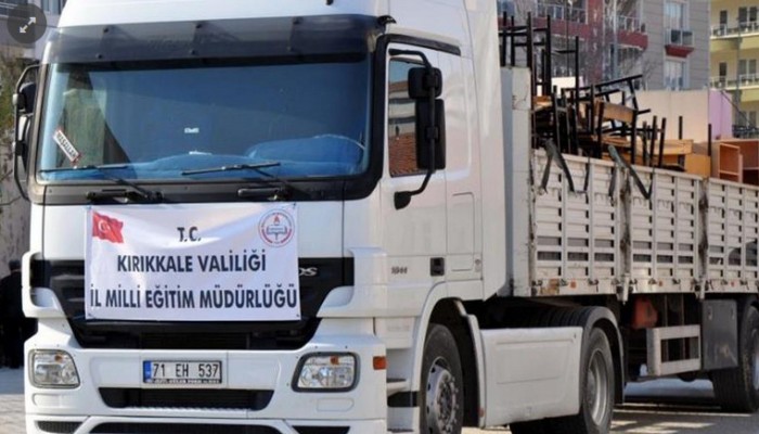 ولاية تركية ترسل لوازم مدرسية إلى الباب وجرابلس السوريتين