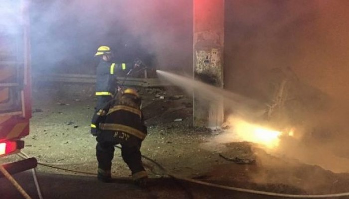 السيطرة علي حريق بالبنك التجاري بالشرقية