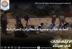 إصابة شاب وسيدة بطائرة صهيونية في سيناء