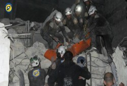 غارات روسية مكثفة على مدينة جسر الشغور خلفت مجزرة في صفوف المدنيين