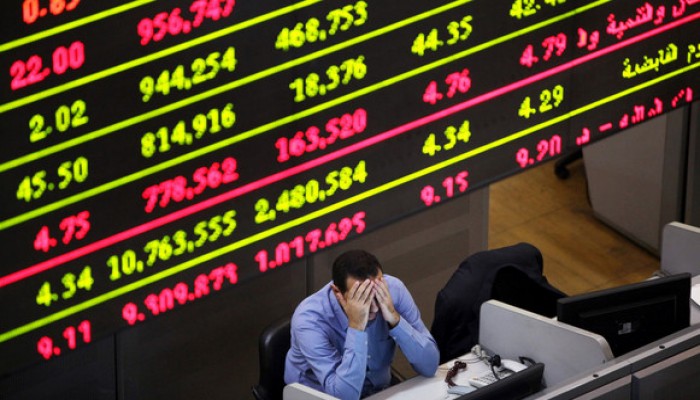 البورصة المصرية تحقق خسائر 400 مليون جنيه