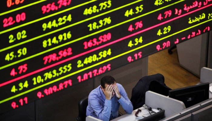 البورصة المصرية تحقق خسائر 400 مليون جنيه