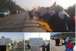 ثوار النوبارية بالبحيرة يواصلون التظاهر ضد الانقلاب وجرائمه