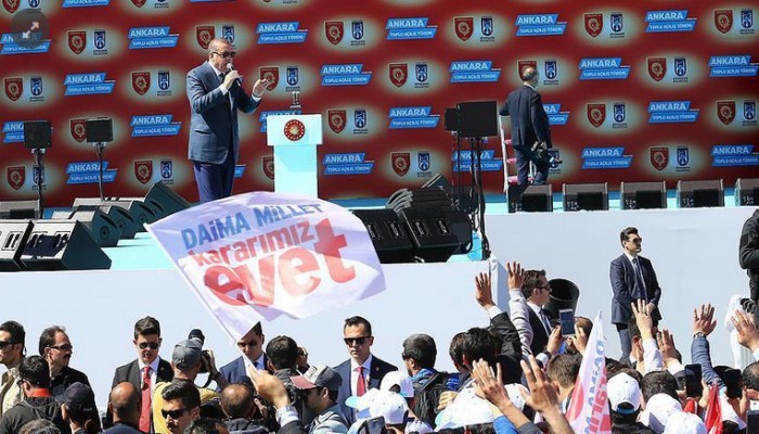 أردوغان: الشعب التركي سيلقن القادة الأوروبيين درسا في 16 أبريل