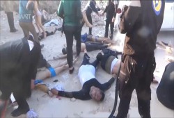 مجزرة خان شيخون تشعل ذكرى رابعة قبل موعدها