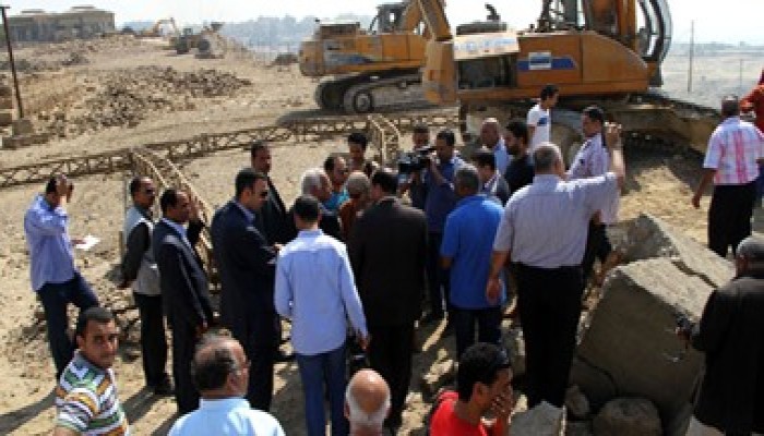 سقوط صخرة من المقطم يوقف حركة المرور في القاهرة