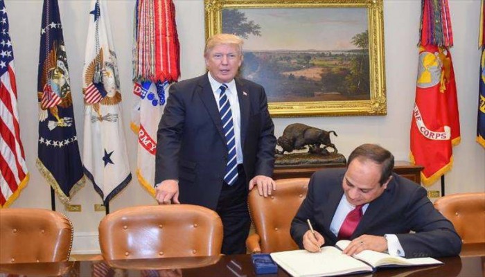 تقرير يكشف بنود صفقة التحالف بين ترامب والسيسي